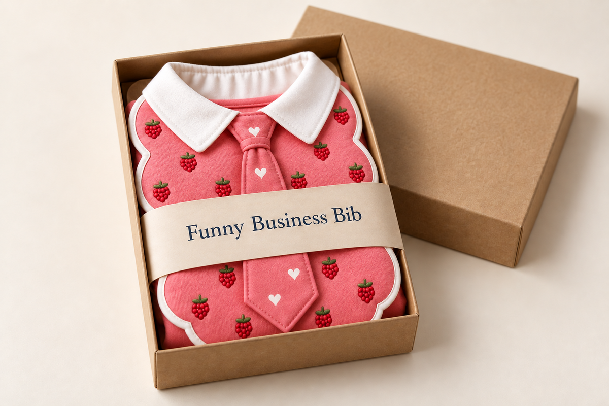Blowing Raspberries Bib