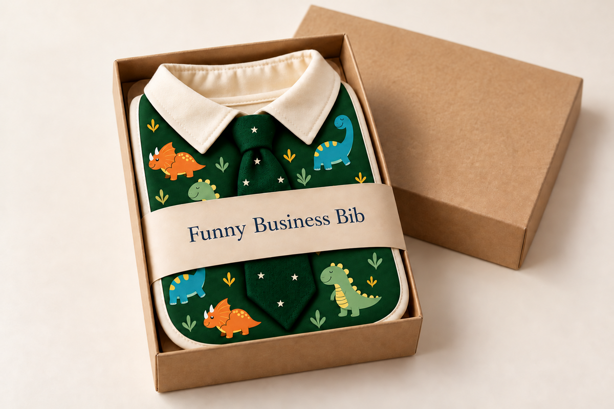 Dinosaurs and Dreams Bib